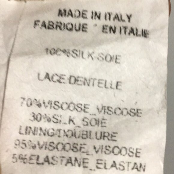 GIULIA Silk Tunic Dress with Lace Detailing Size XS - Picture 14 of 14